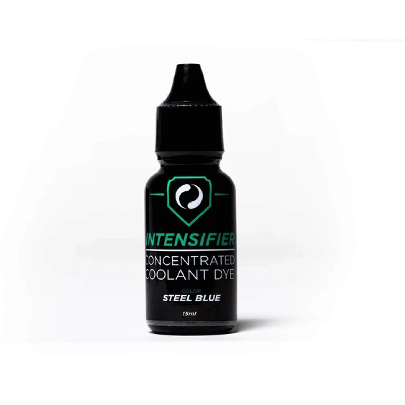 PrimoChill Intensifier Transparent Fluid Dye (15ml) - Steel Blue - مبرد